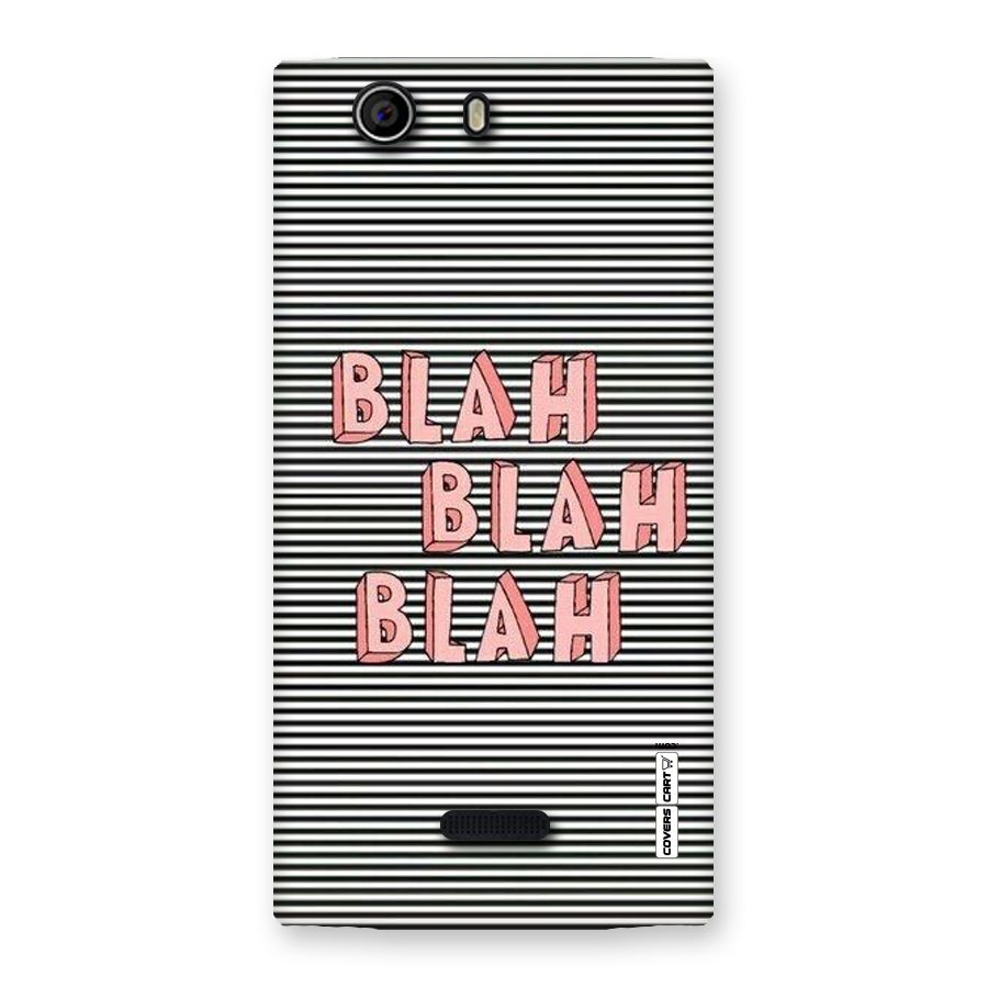 Blah Stripes Back Case for Canvas Nitro 2 E311