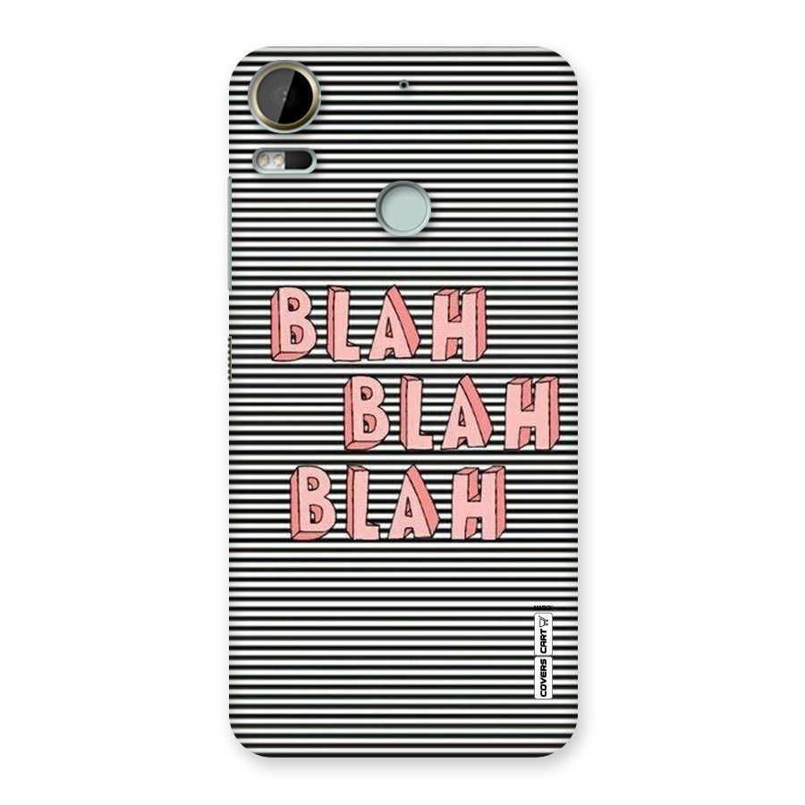 Blah Stripes Back Case for Desire 10 Pro