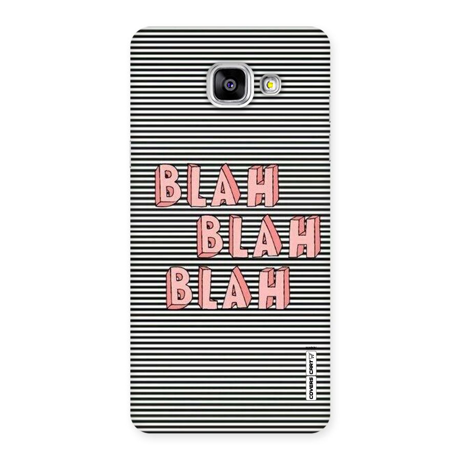 Blah Stripes Back Case for Galaxy A5 2016