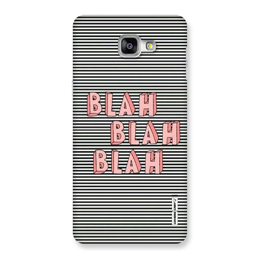 Blah Stripes Back Case for Galaxy A9