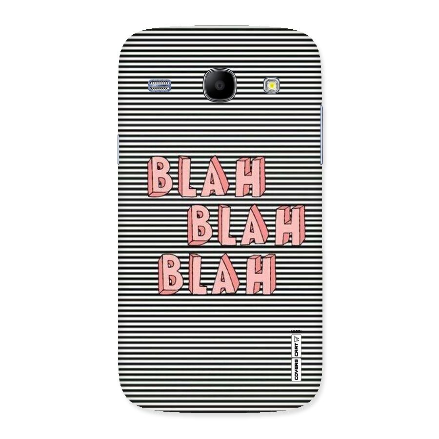 Blah Stripes Back Case for Galaxy Core