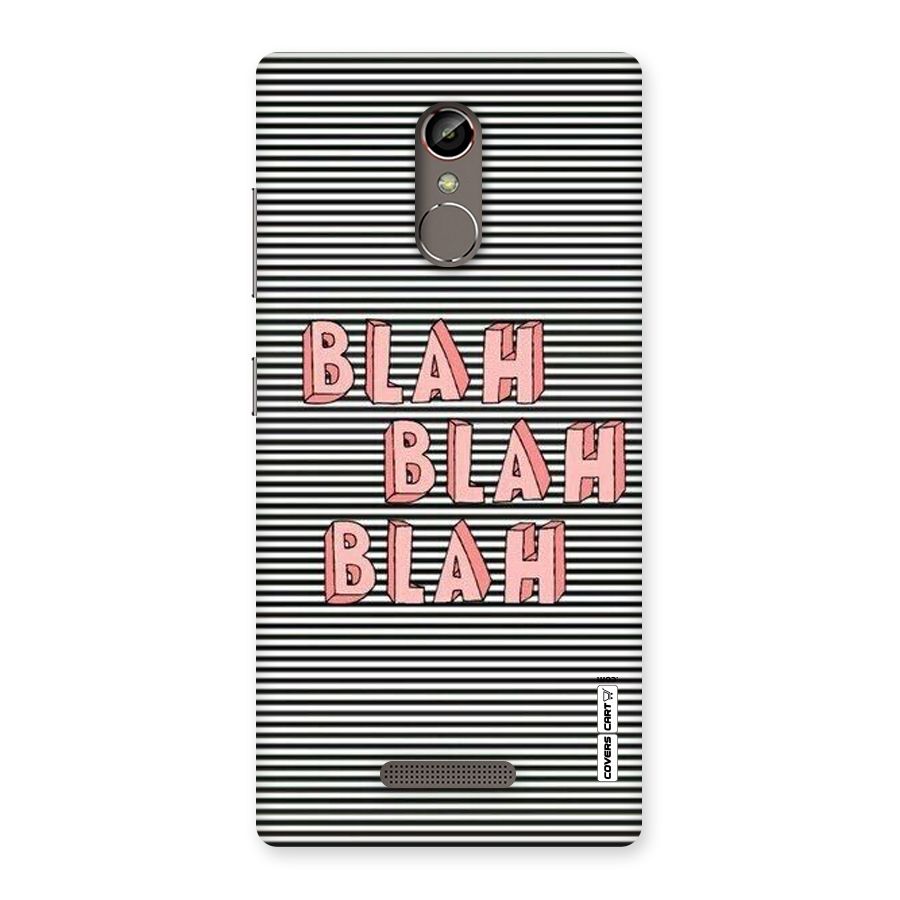 Blah Stripes Back Case for Gionee S6s
