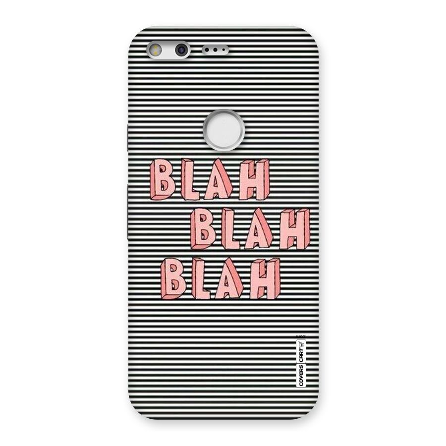 Blah Stripes Back Case for Google Pixel