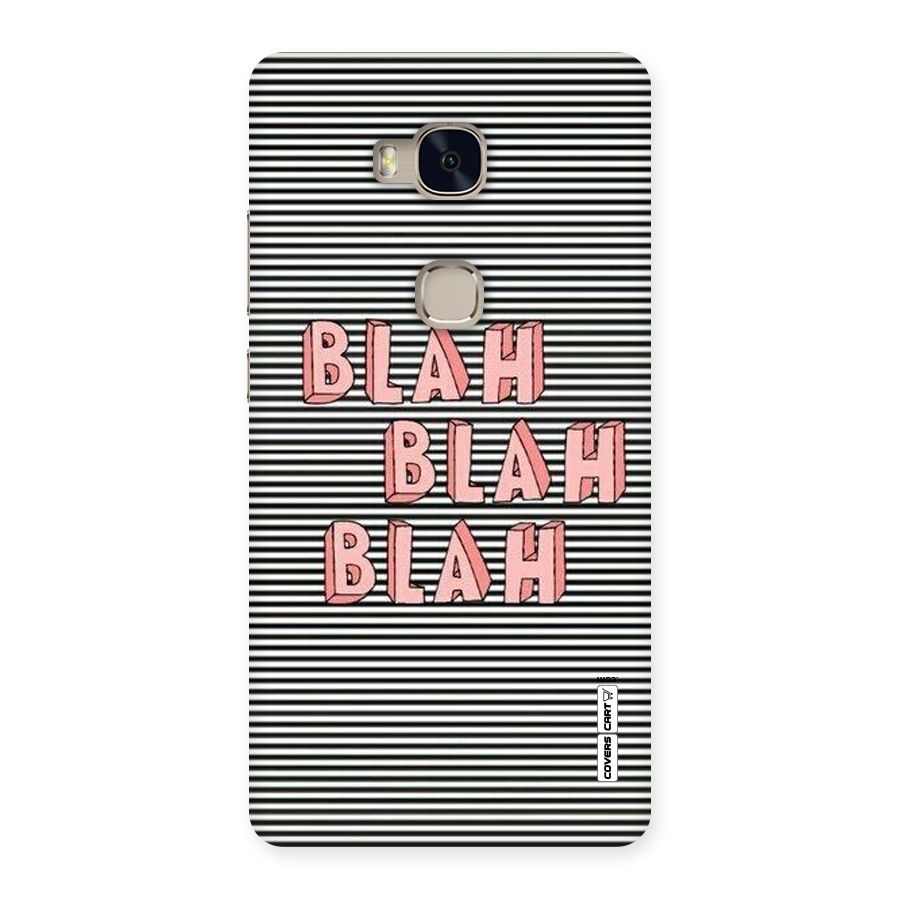 Blah Stripes Back Case for Huawei Honor 5X