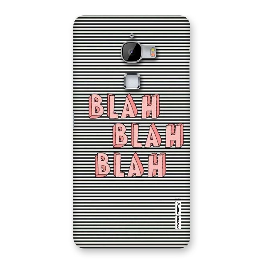 Blah Stripes Back Case for LeTv Le Max