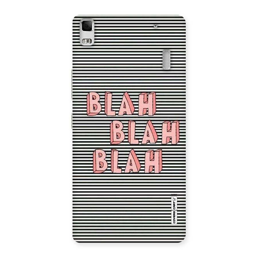 Blah Stripes Back Case for Lenovo A7000