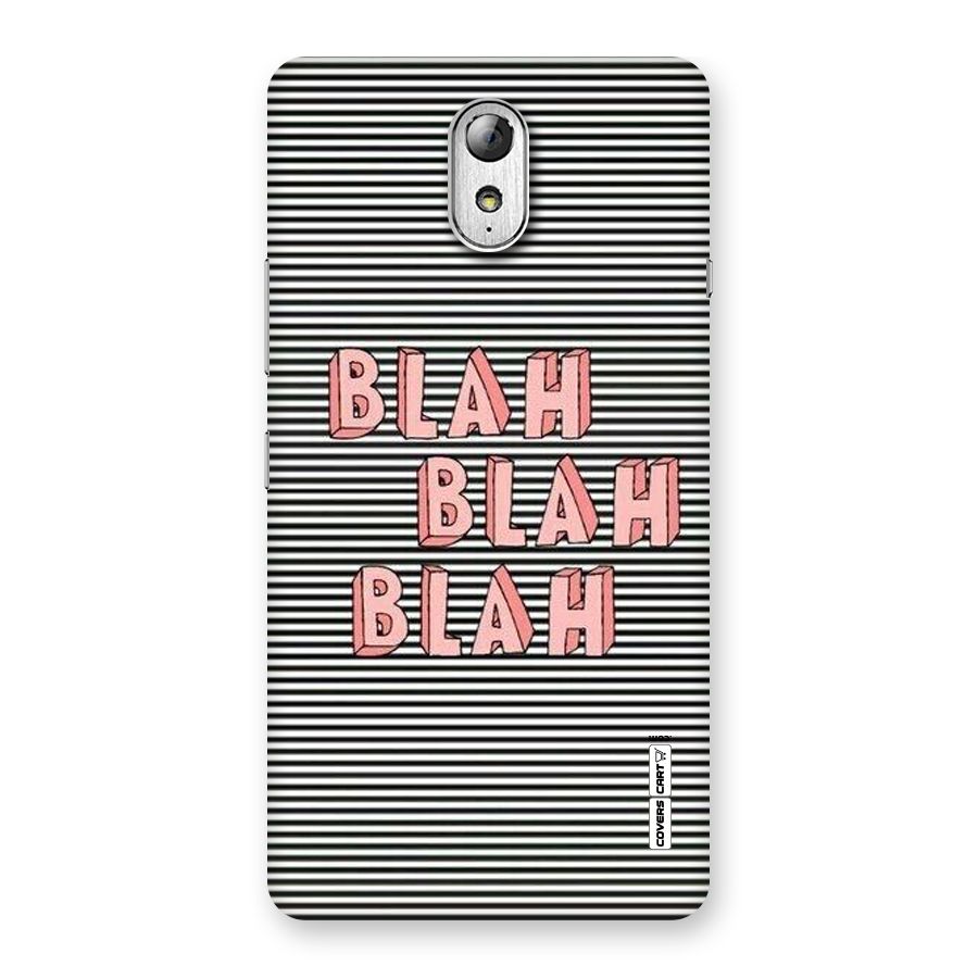 Blah Stripes Back Case for Lenovo Vibe P1M