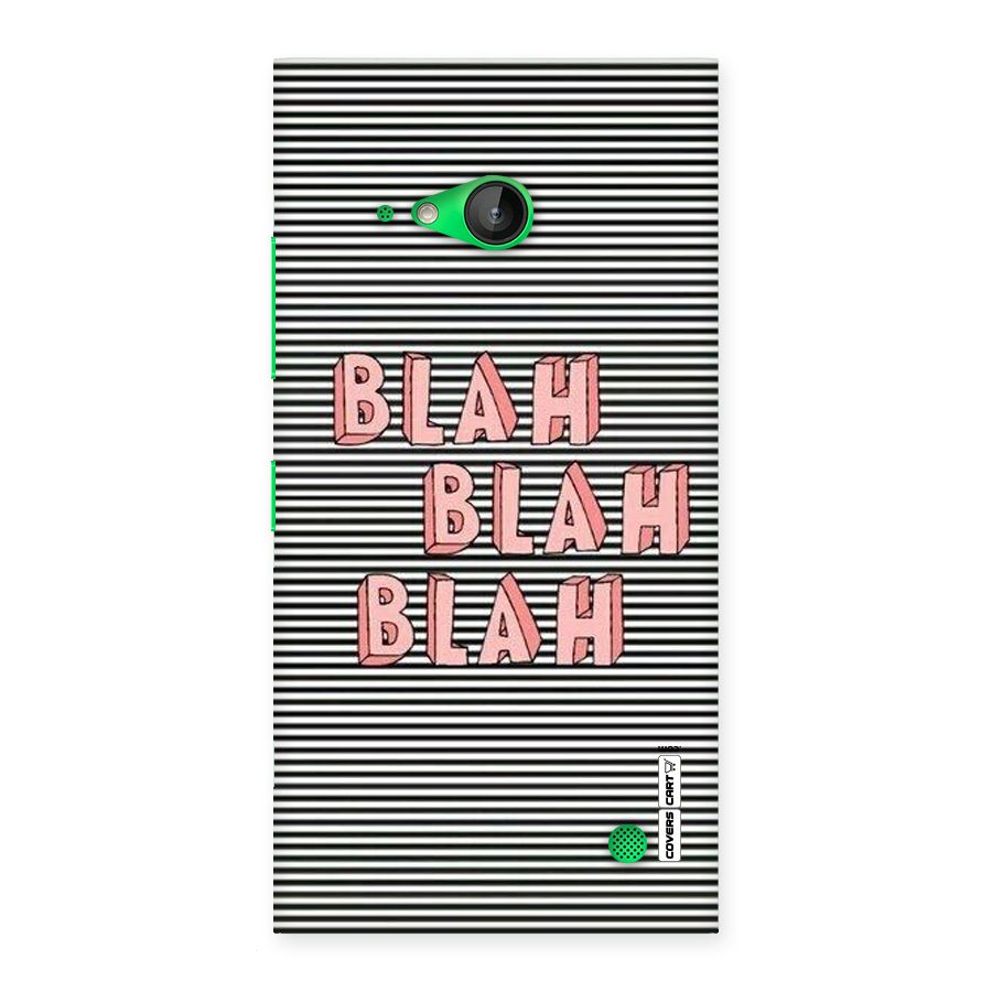 Blah Stripes Back Case for Lumia 730