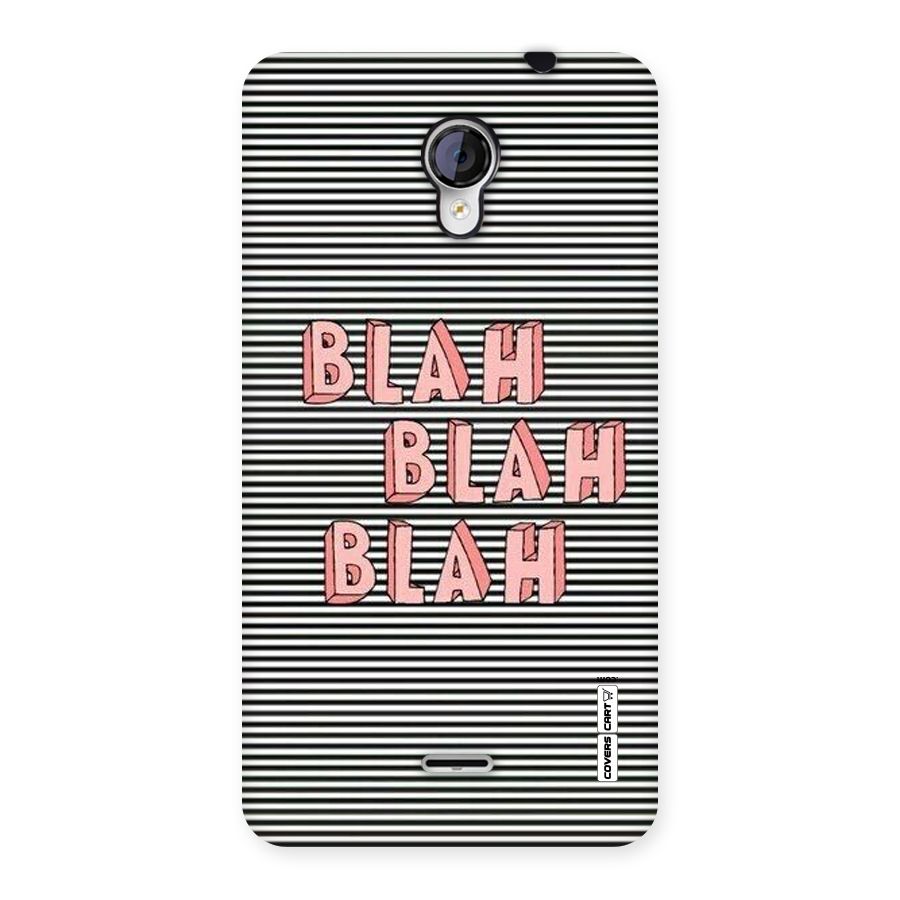 Blah Stripes Back Case for Micromax Unite 2 A106