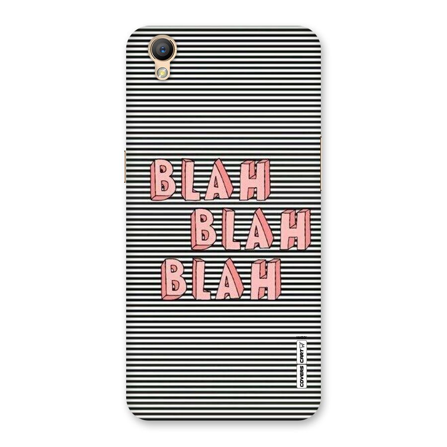 Blah Stripes Back Case for Oppo A37