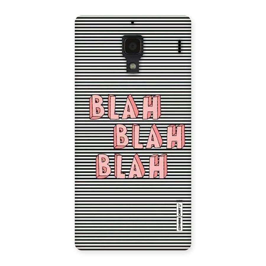 Blah Stripes Back Case for Redmi 1S