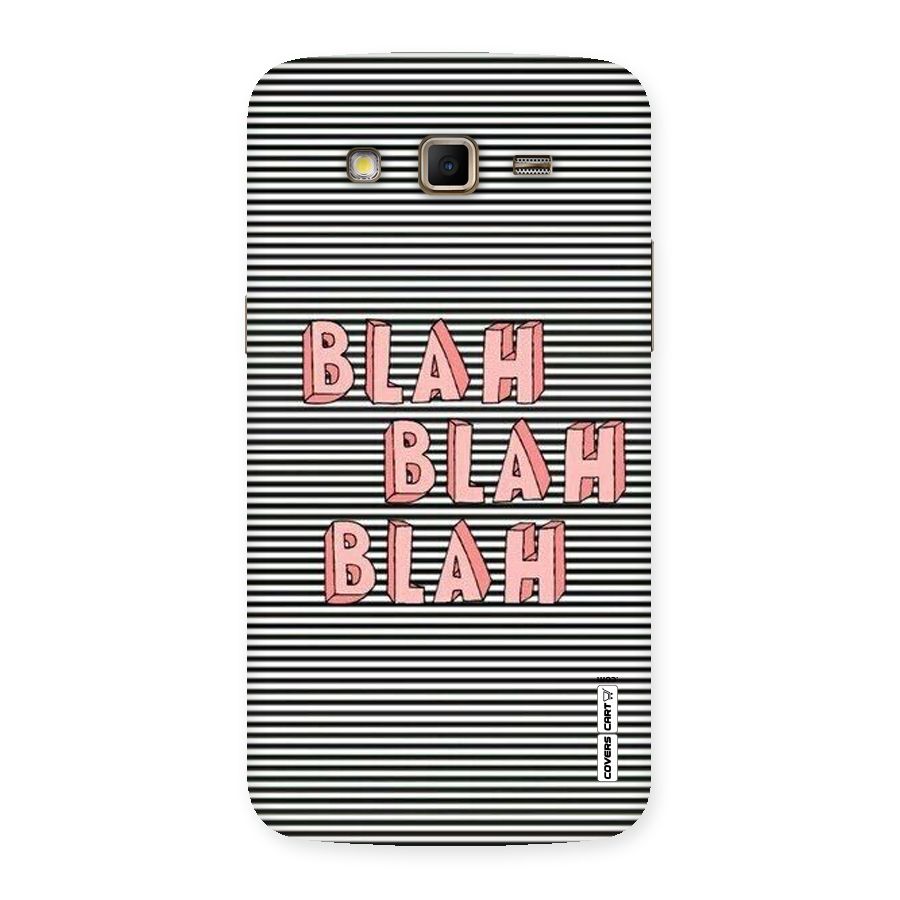 Blah Stripes Back Case for Samsung Galaxy Grand 2
