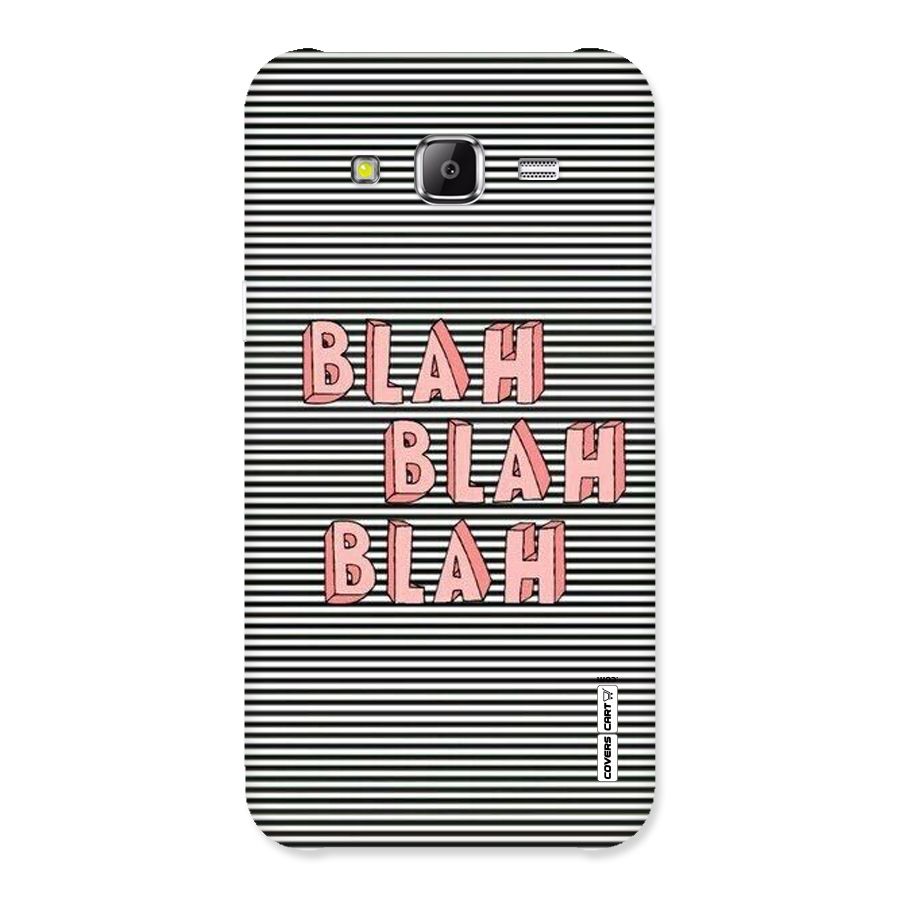 Blah Stripes Back Case for Samsung Galaxy J2 Prime