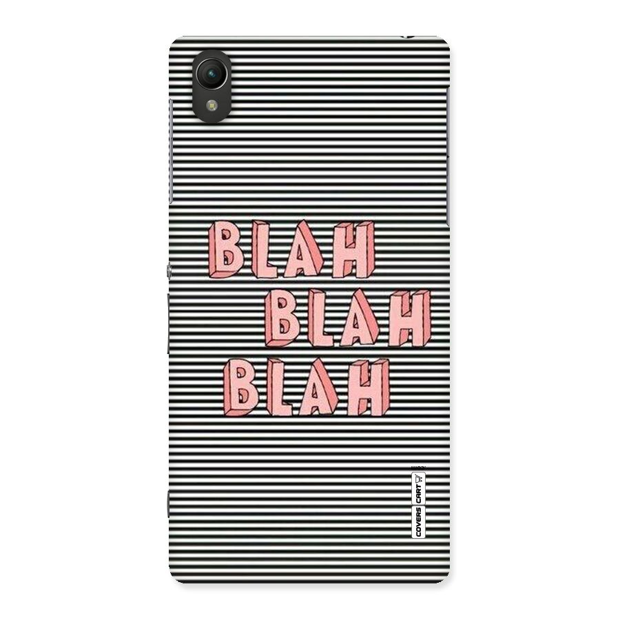 Blah Stripes Back Case for Sony Xperia Z2