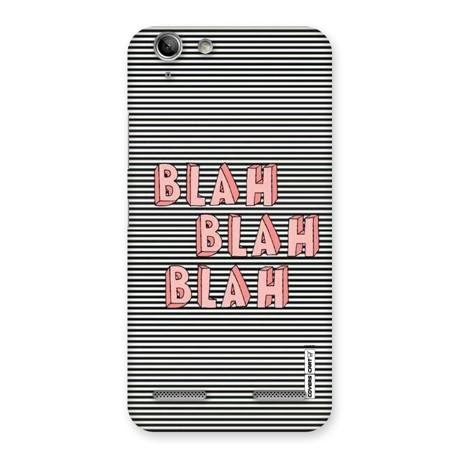 Blah Stripes Back Case for Vibe K5
