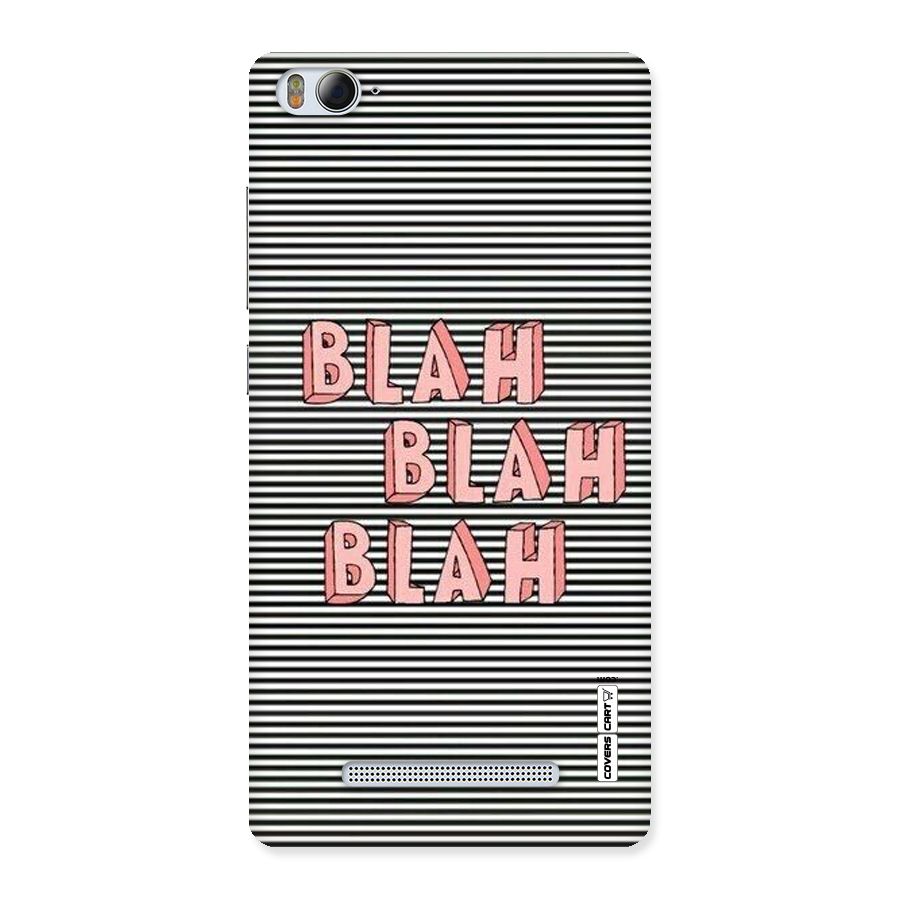 Blah Stripes Back Case for Xiaomi Mi4i