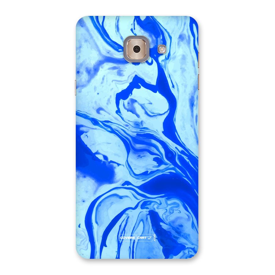 Blaze Blue Marble Texture Back Case for Galaxy J7 Max