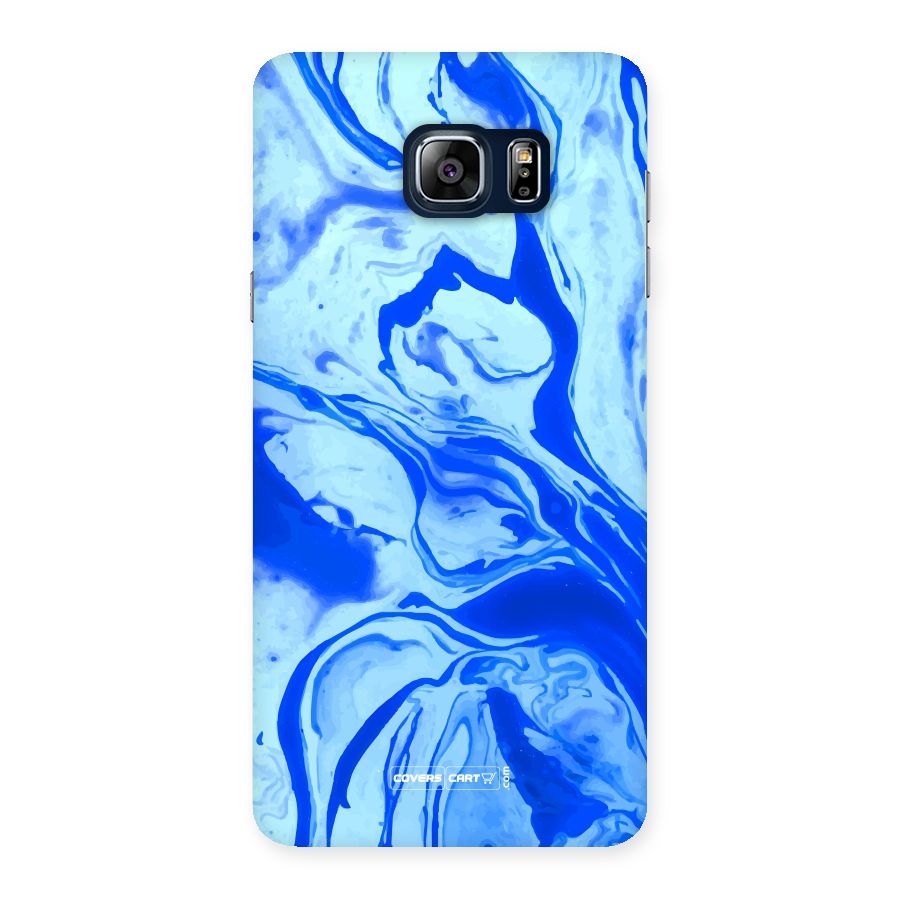 Blaze Blue Marble Texture Back Case for Galaxy Note 5