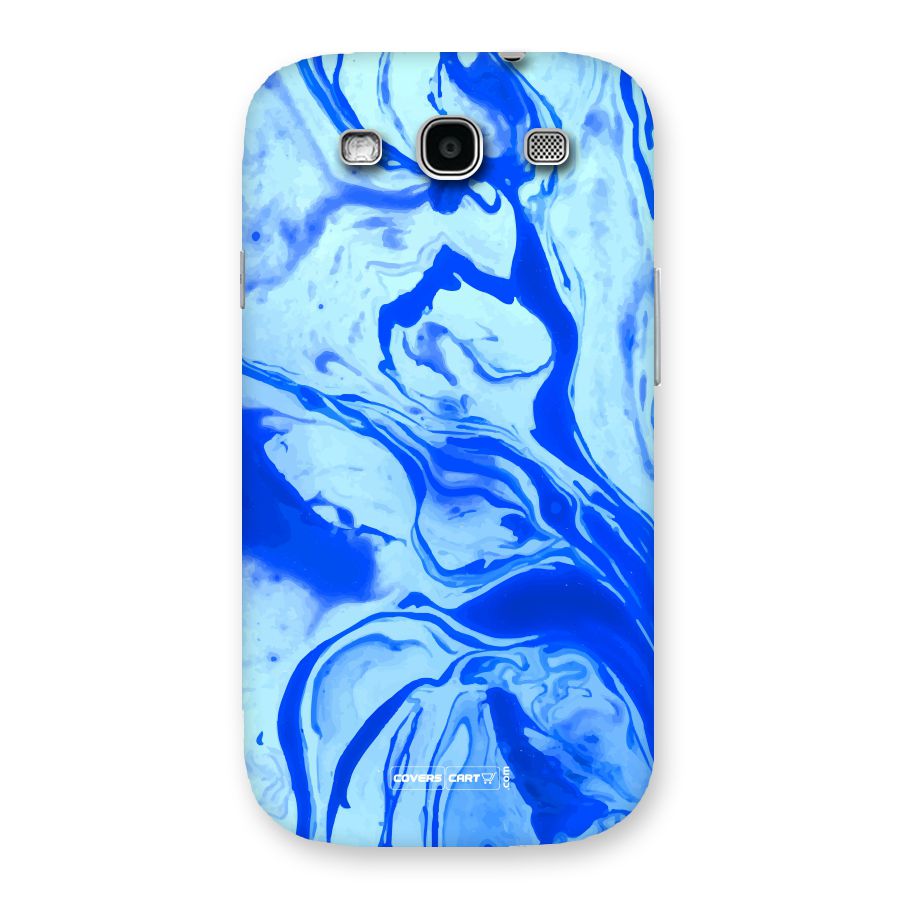 Blaze Blue Marble Texture Back Case for Galaxy S3