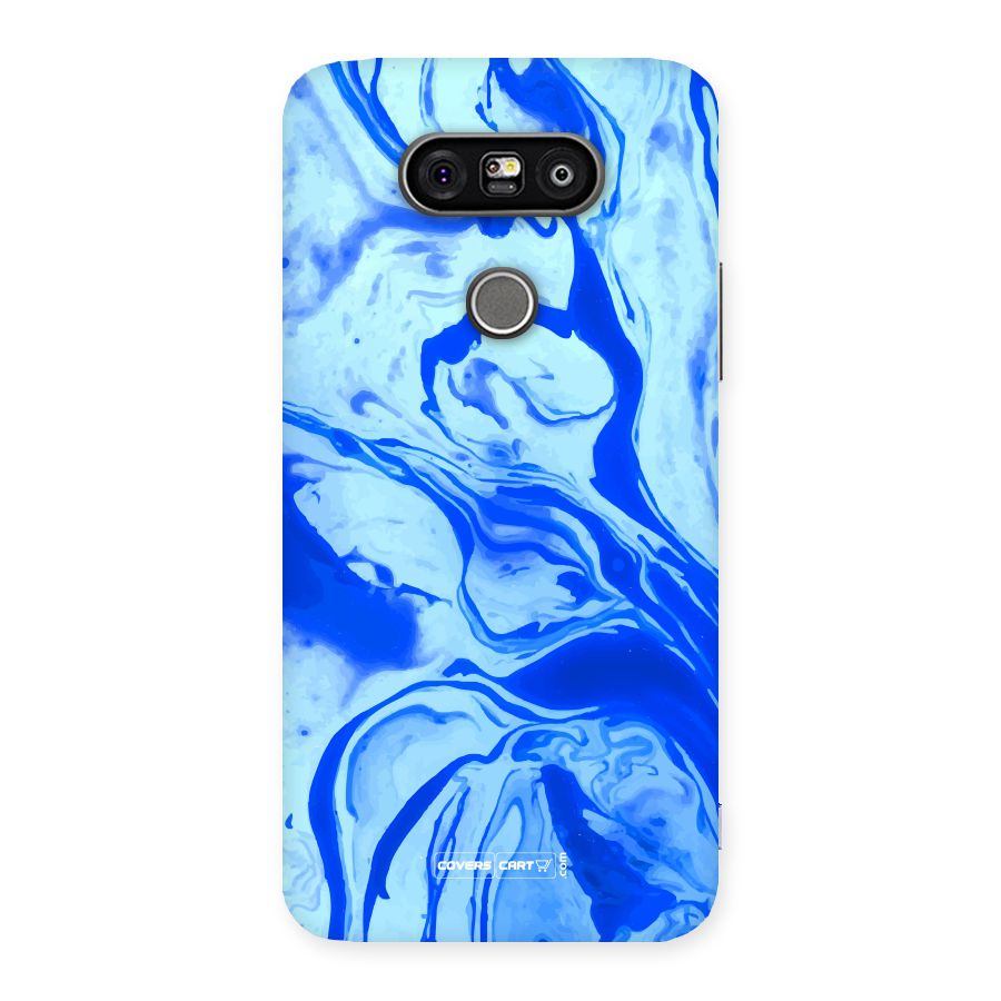 Blaze Blue Marble Texture Back Case for LG G5