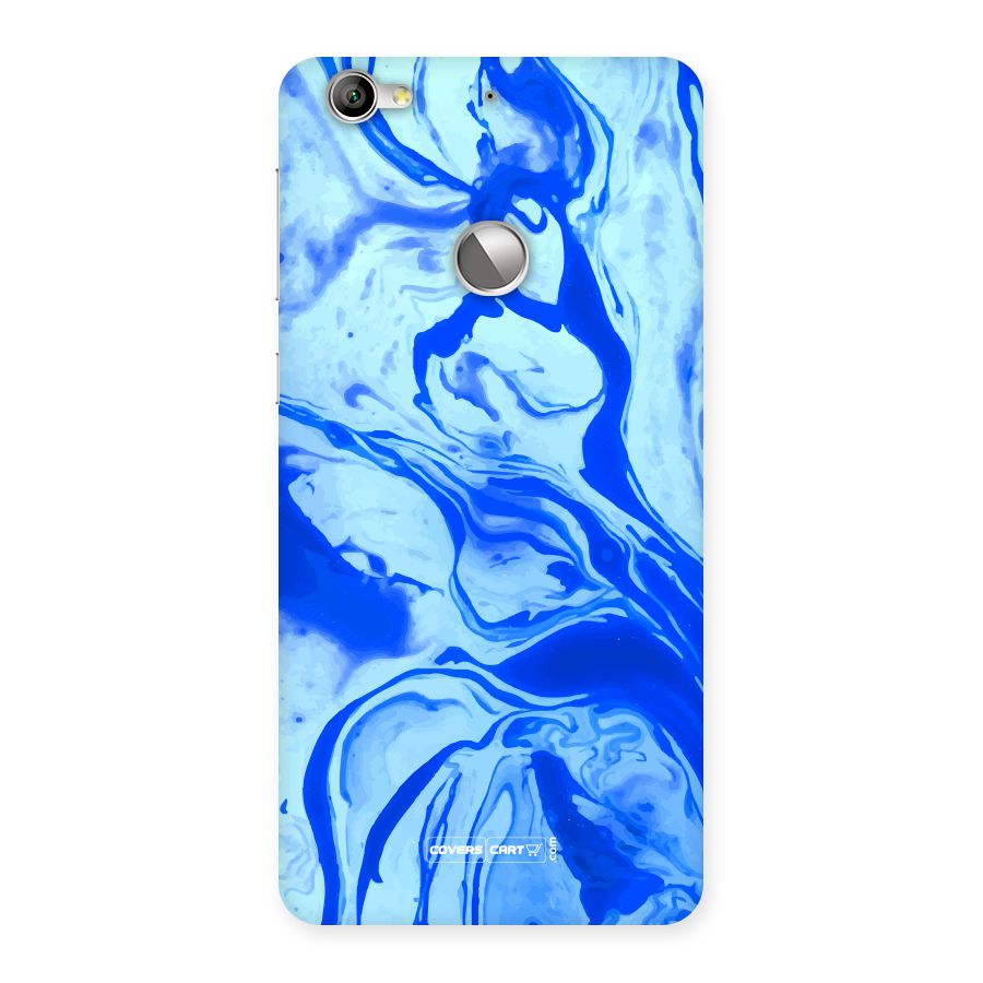 Blaze Blue Marble Texture Back Case for LeTV Le 1s