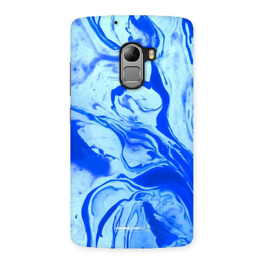 Blaze Blue Marble Texture Back Case for Lenovo K4 Note