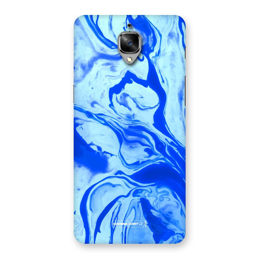 Blaze Blue Marble Texture Back Case for OnePlus 3T