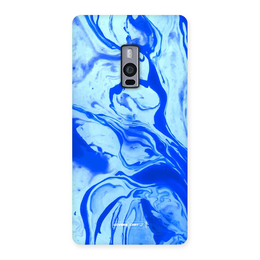 Blaze Blue Marble Texture Back Case for OnePlus Two