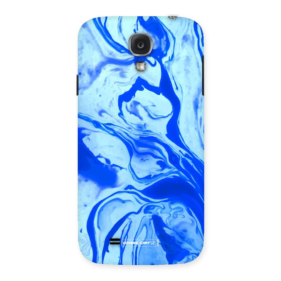 Blaze Blue Marble Texture Back Case for Samsung Galaxy S4