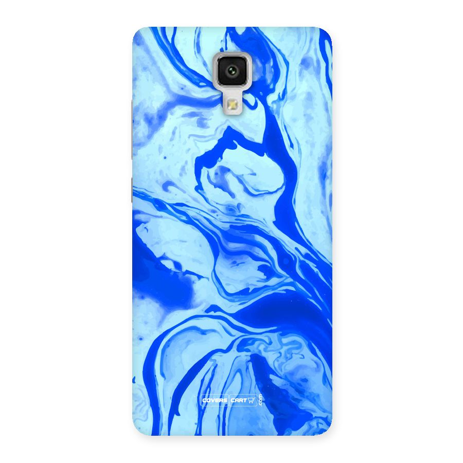 Blaze Blue Marble Texture Back Case for Xiaomi Mi 4