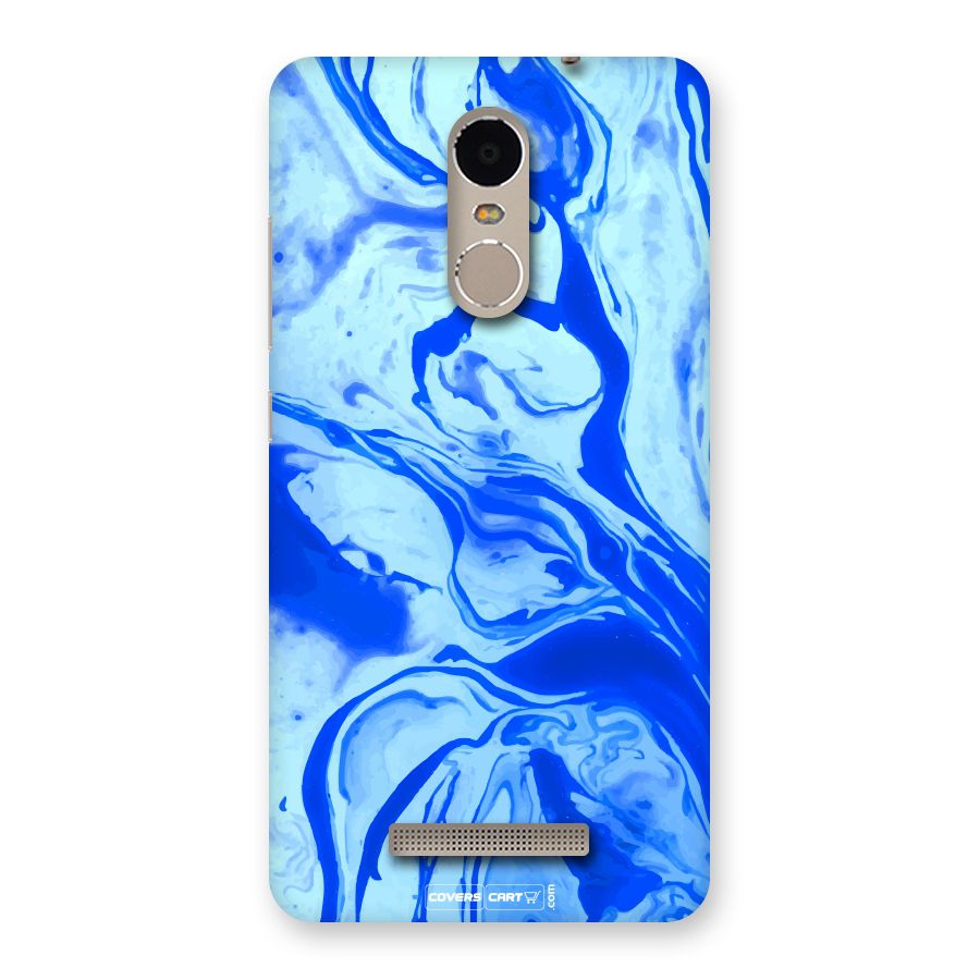 Blaze Blue Marble Texture Back Case for Xiaomi Redmi Note 3