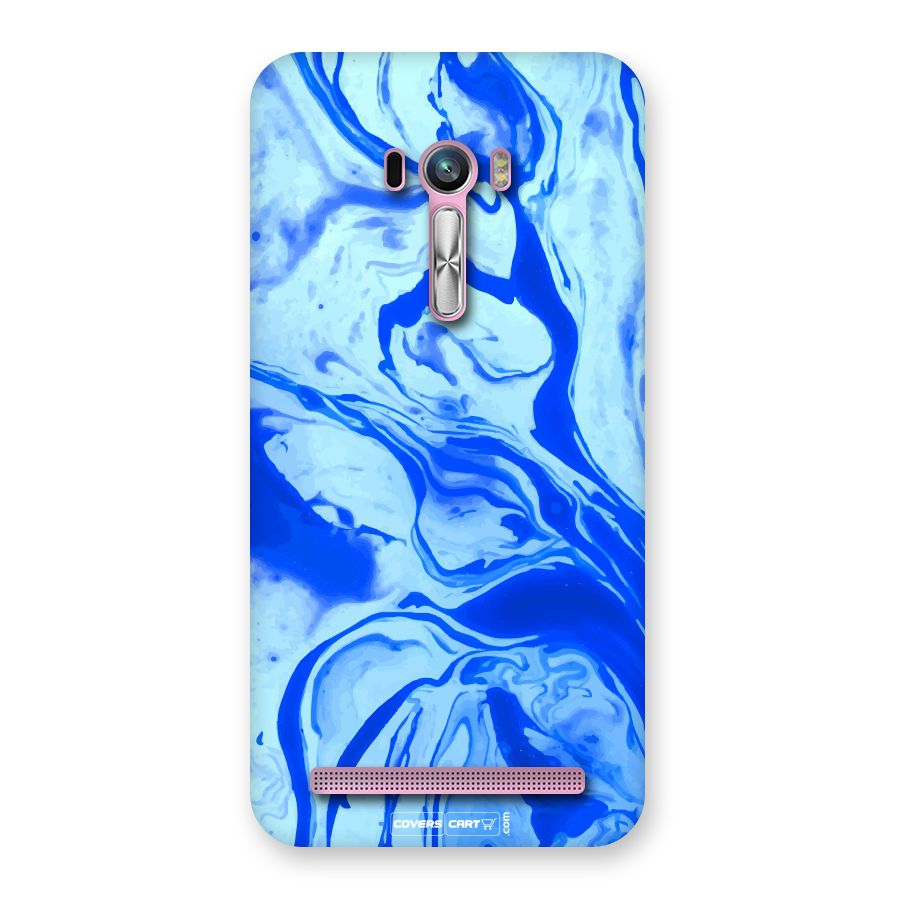 Blaze Blue Marble Texture Back Case for Zenfone Selfie