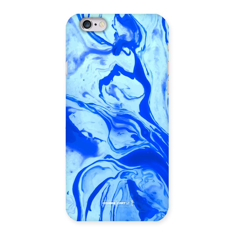 Blaze Blue Marble Texture Back Case for iPhone 6 6S