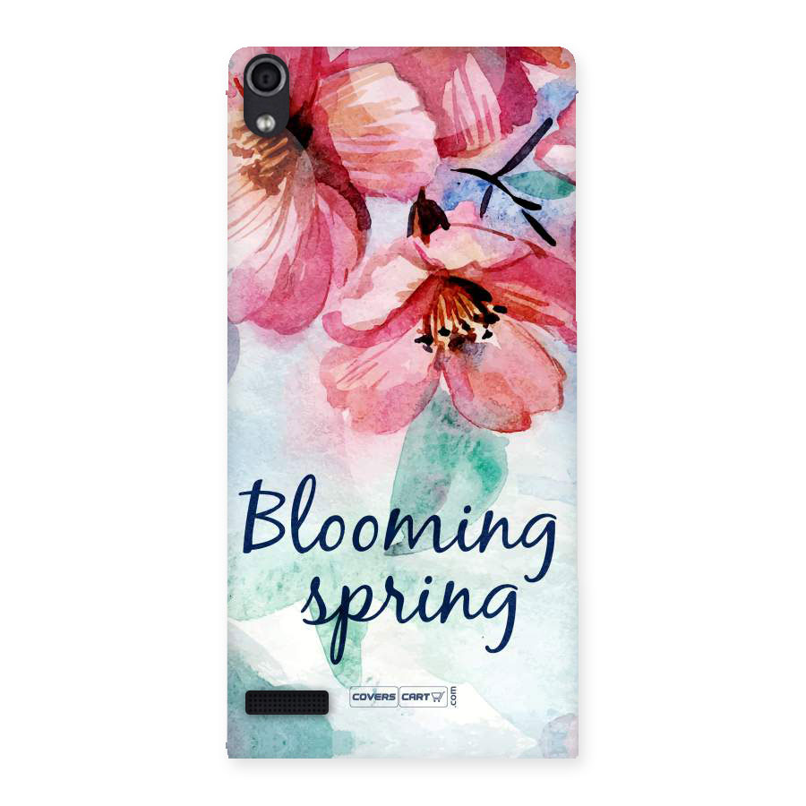 Blooming Spring Back Case for Ascend P6