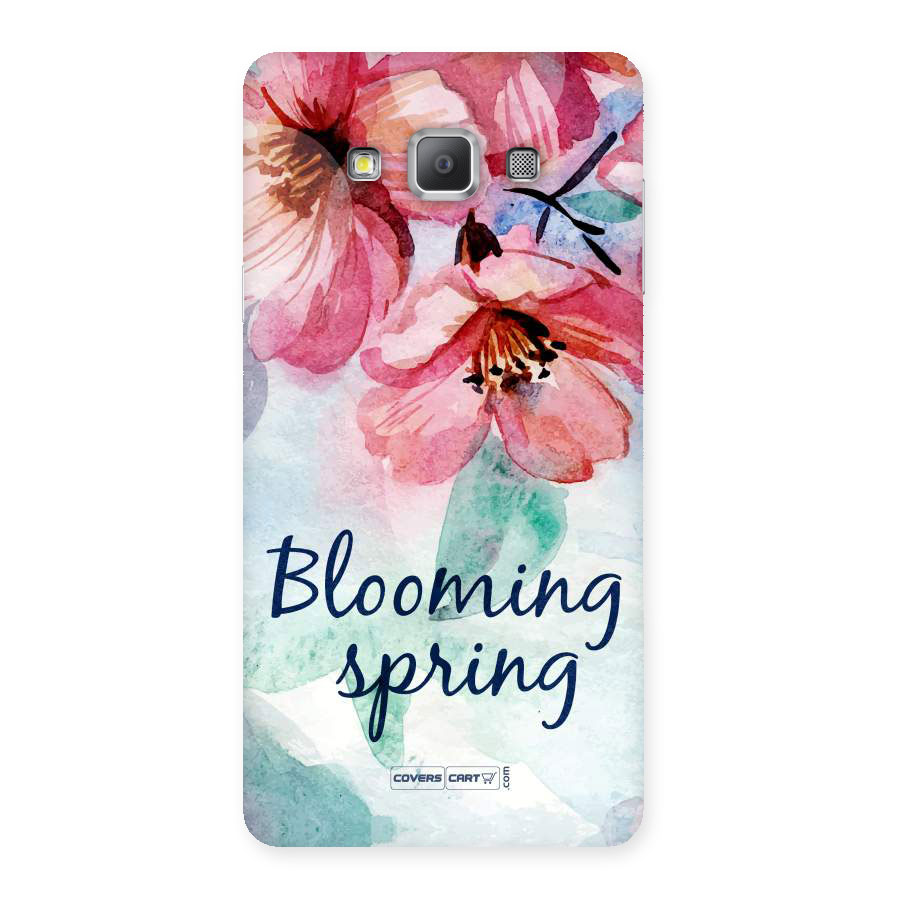 Blooming Spring Back Case for Galaxy A7