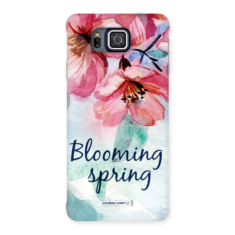 Blooming Spring Back Case for Galaxy Alpha
