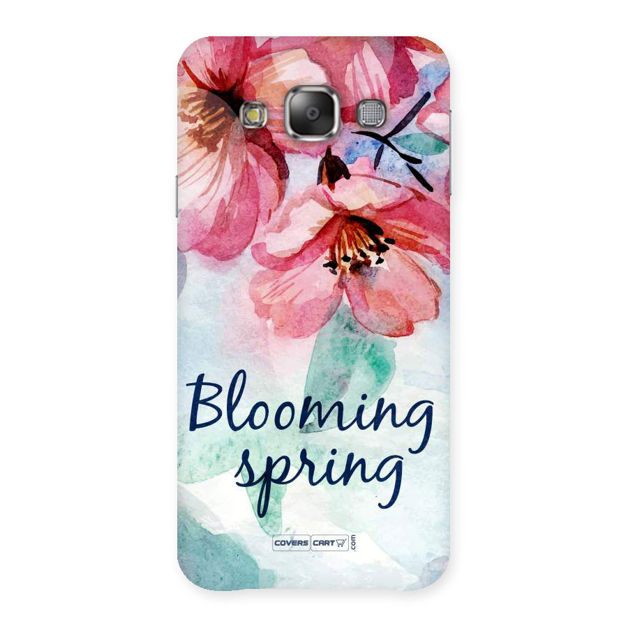 Blooming Spring Back Case for Galaxy E7