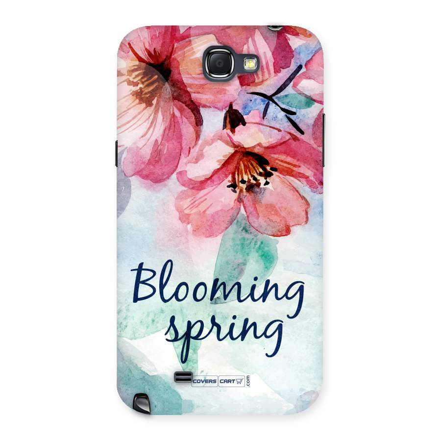 Blooming Spring Back Case for Galaxy Note 2