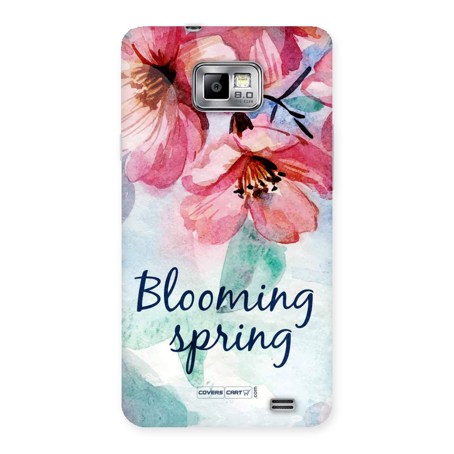 Blooming Spring Back Case for Galaxy S2