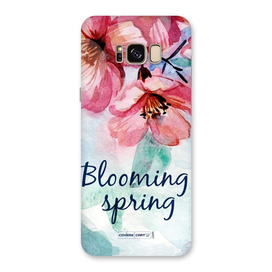 Blooming Spring Back Case for Galaxy S8 Plus