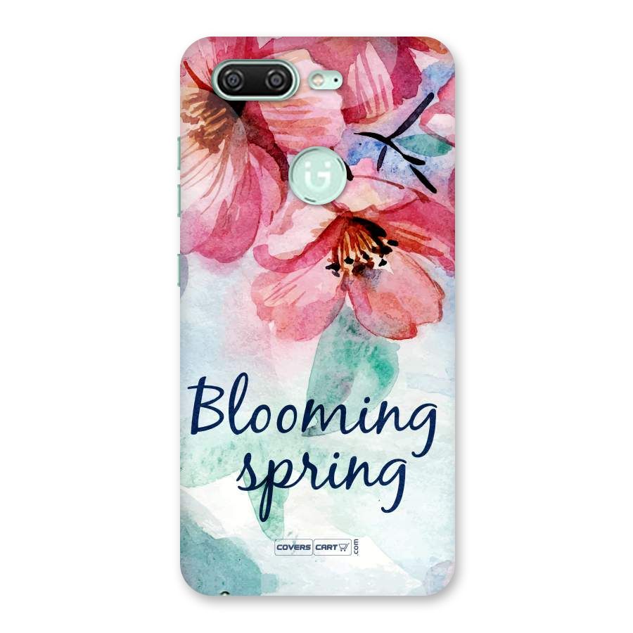 Blooming Spring Back Case for Gionee S10
