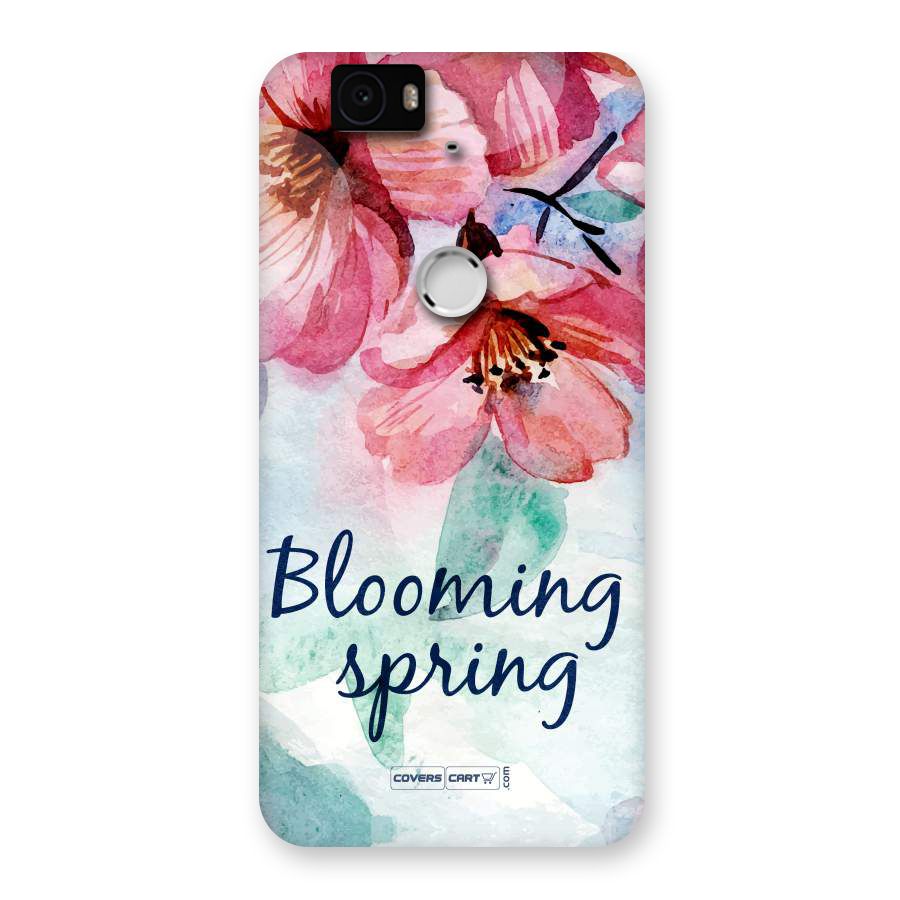 Blooming Spring Back Case for Google Nexus 6P