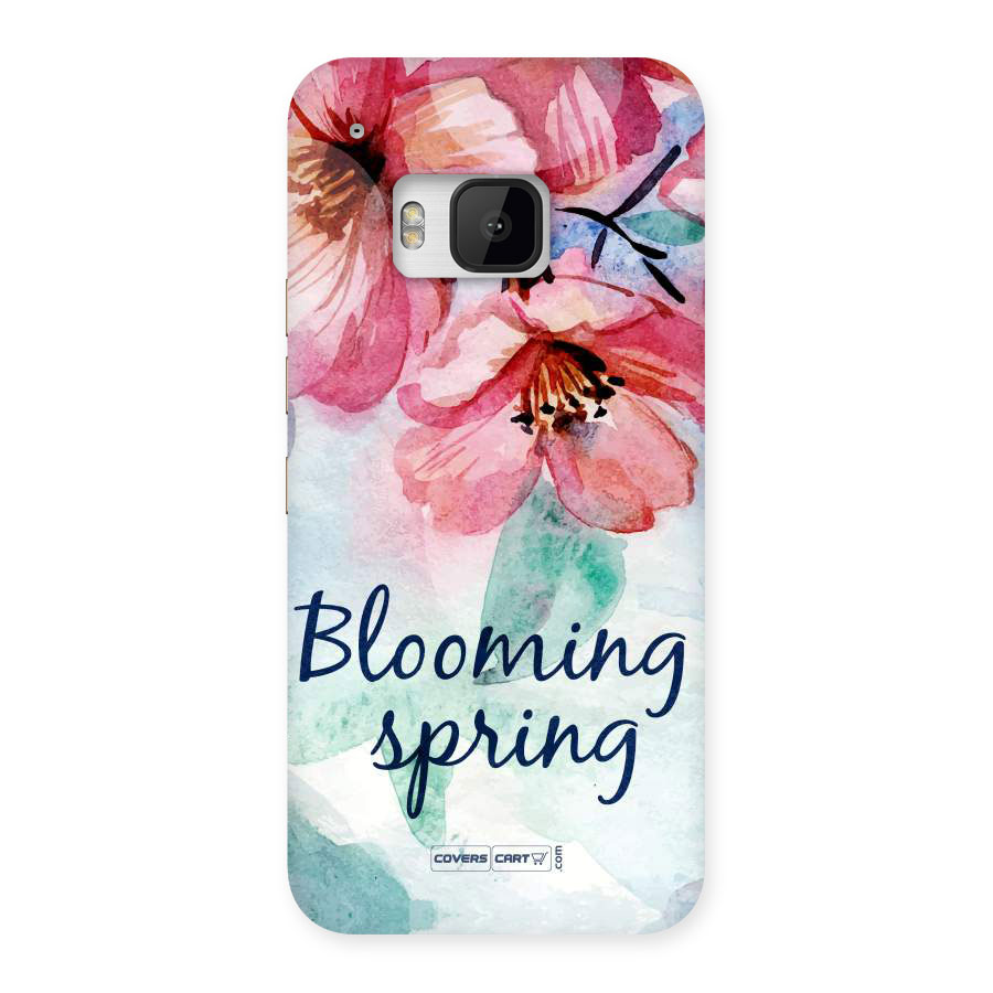 Blooming Spring Back Case for HTC One M9