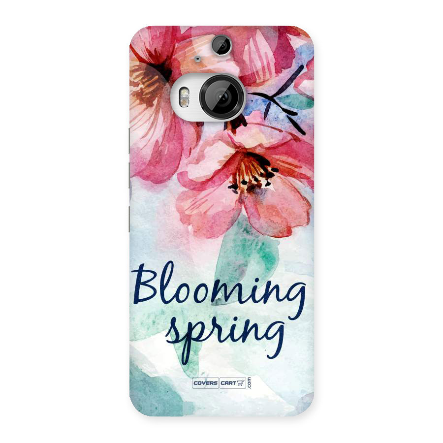 Blooming Spring Back Case for HTC One M9 Plus