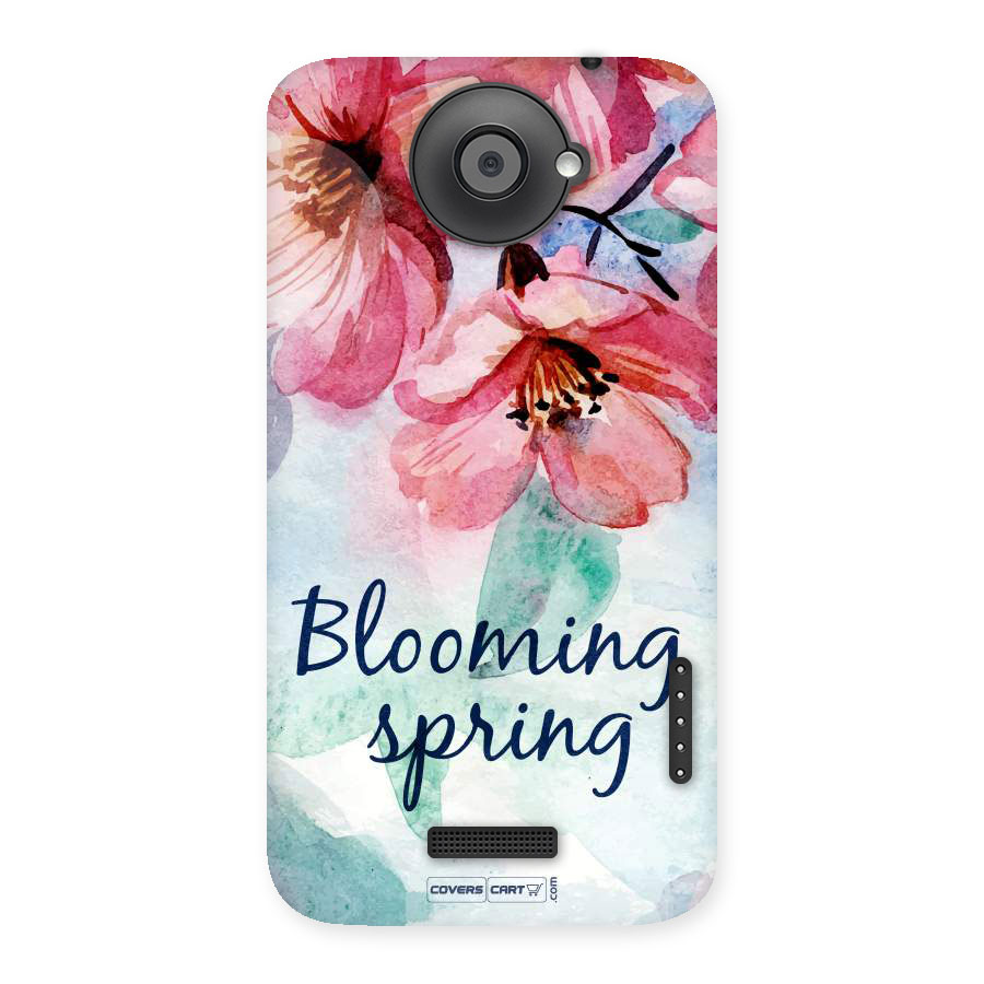 Blooming Spring Back Case for HTC One X