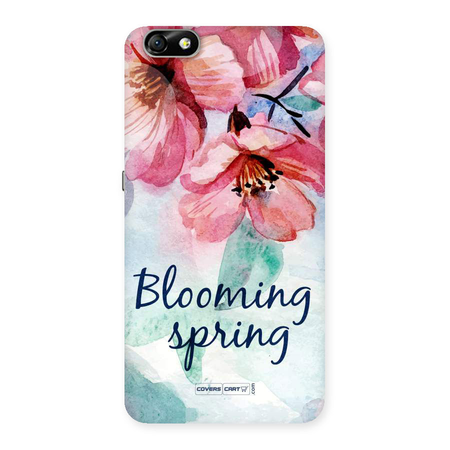 Blooming Spring Back Case for Honor 4X