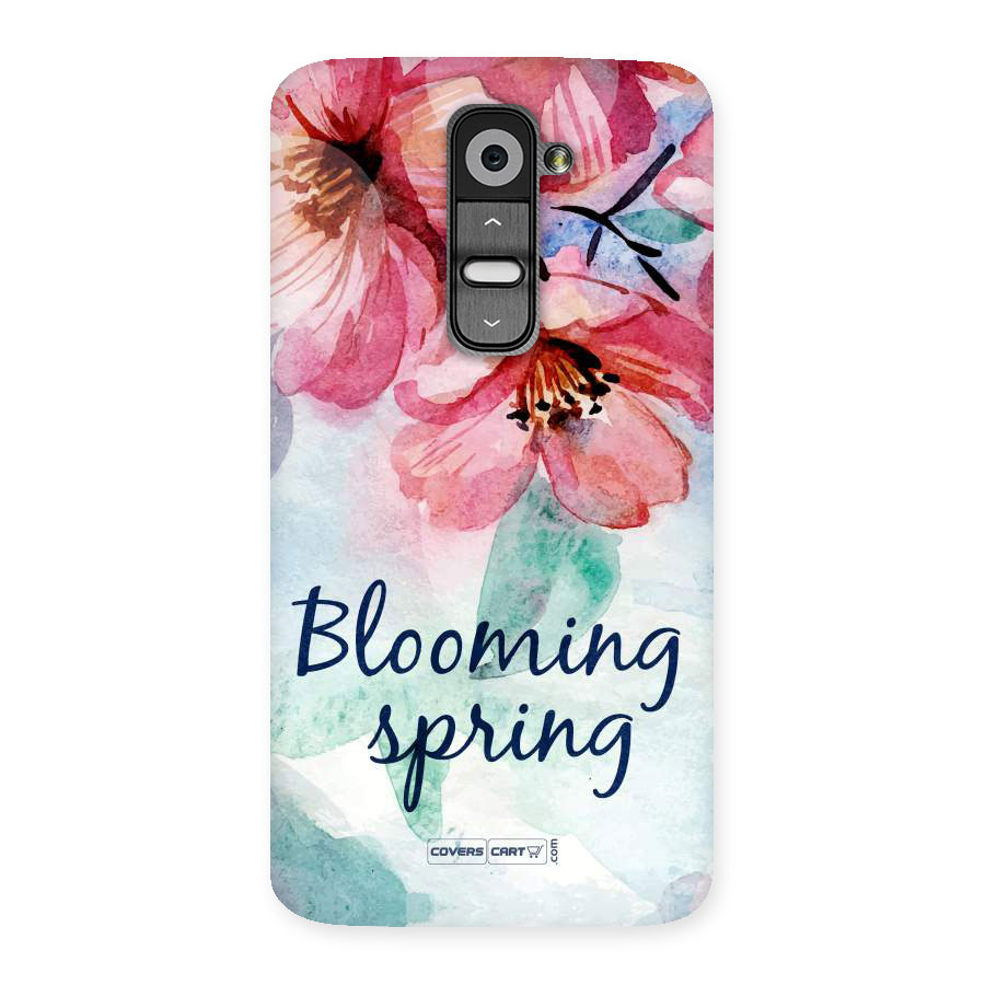 Blooming Spring Back Case for LG G2