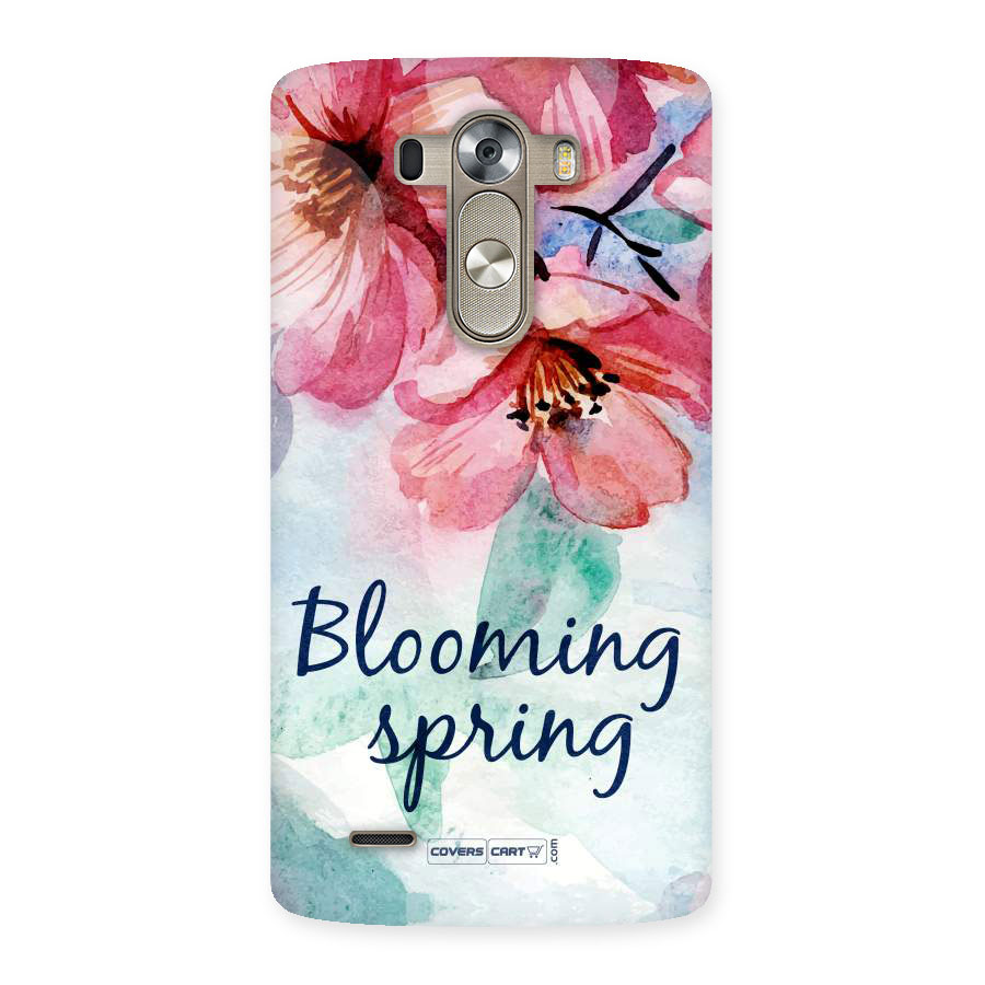Blooming Spring Back Case for LG G3