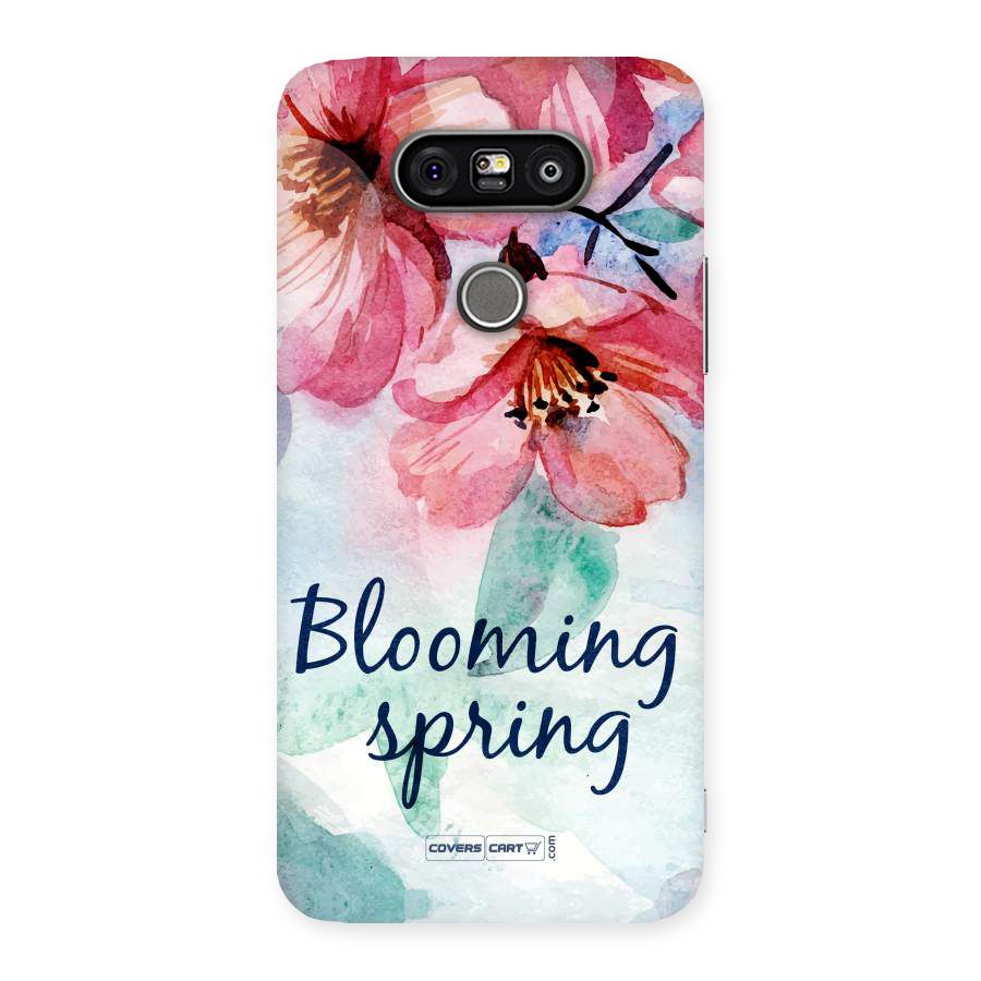 Blooming Spring Back Case for LG G5