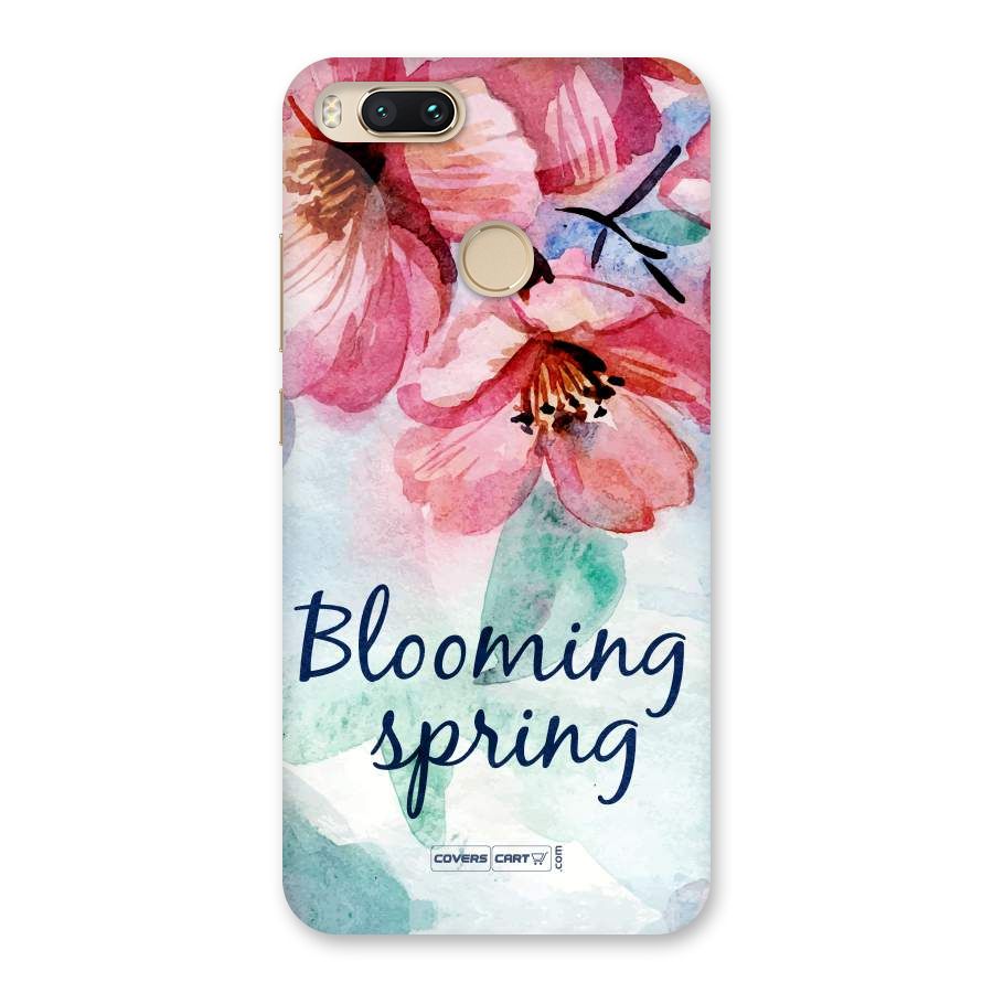 Blooming Spring Back Case for Mi A1